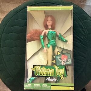 Barbie Poison Ivy Doll - Green and Red